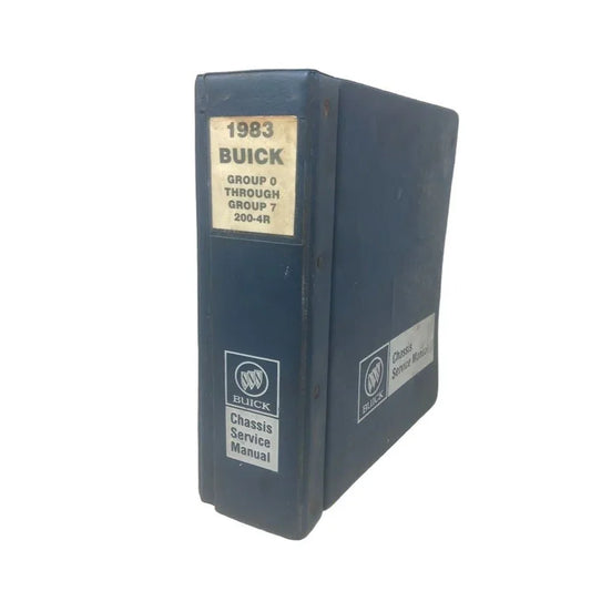 1983 BUICK SERVICE MANUAL - Auto repair reference . Vintage buick A+ Stuff Vehicle Service Manuals