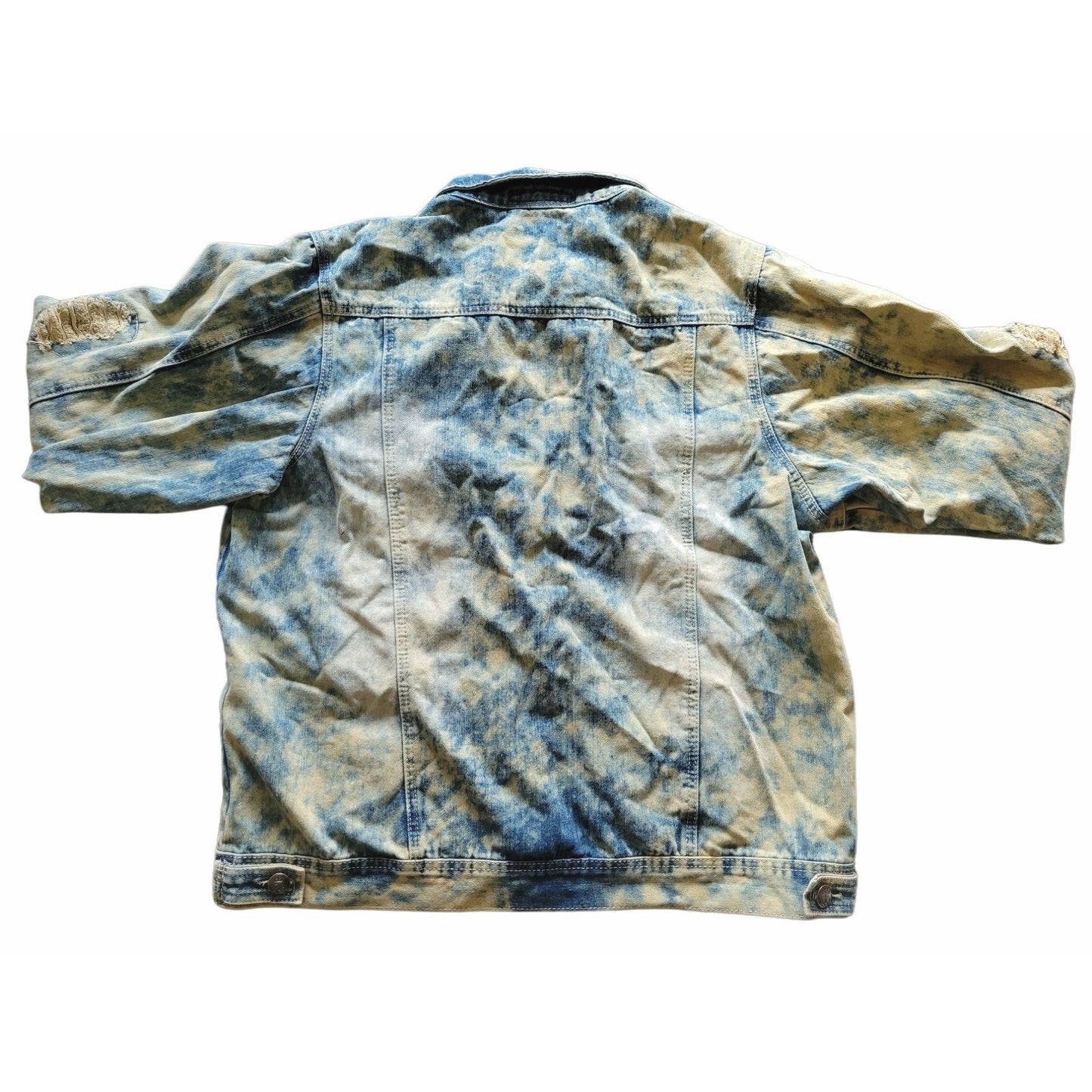 RED APE Bleached Denim JEAN JACKET Size X New with Tag