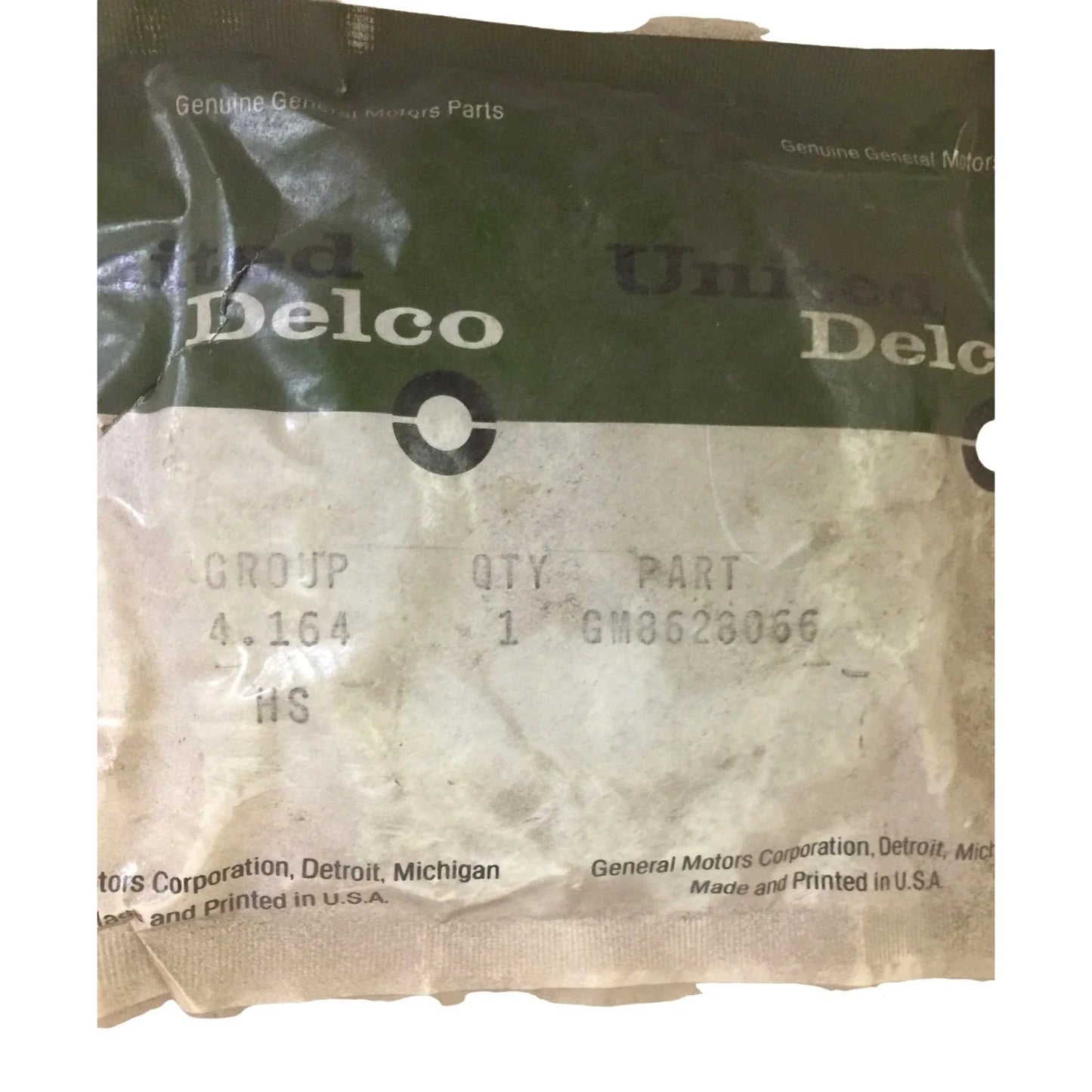 Genuine GM Delco Part SEAL Part No 8628066 Discontinued General Motors Replacement Part General Motors A+ Stuff gm seal