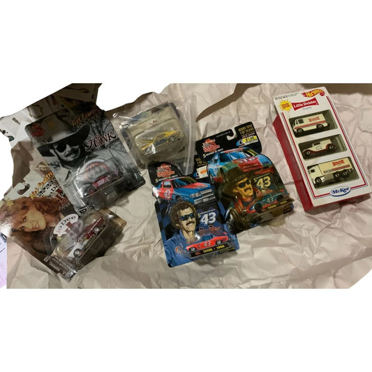 Racing Champions & Hot Wheels Set - Most New in Package - Little Debbie, Hot Country Steel & Five Decades of Petty Racing Champions - Hot Wheels A+ Stuff
