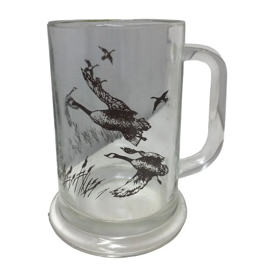 Vintage 1982 Avon Flying Wild Geese Frosty Mug - 12oz capacity Avon A+ Stuff