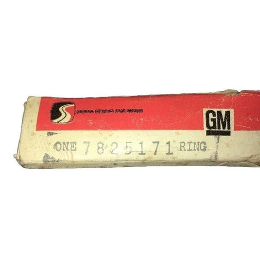 Genuine GM Part RING Saginaw Steering Division - No. 7825177 - new old stock in box - NOS - Vintage General Motors OEM Replacement Auto Part GM A+ Stuff Rings