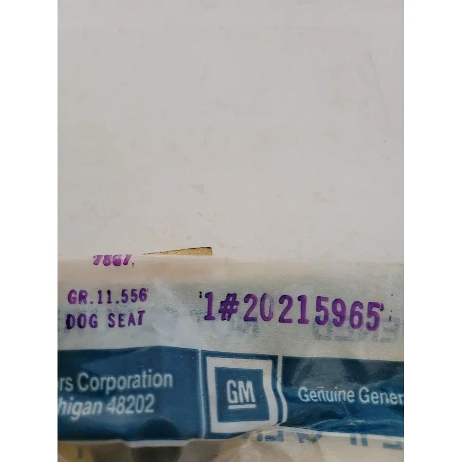 Genuine GM Part - No 20215967 DOG SEAT GR 11.556 - vintage discontinued General Motors OEM Replacement Auto Part GM A+ Stuff Tools