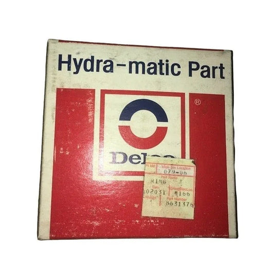 Delco Hydra-matic part GM part RING no. 8631376 GR 4.166 - Vintage General Motors OEM Replacement Auto Part - New Old Stock NOS - AC Delco GM A+ Stuff Rings