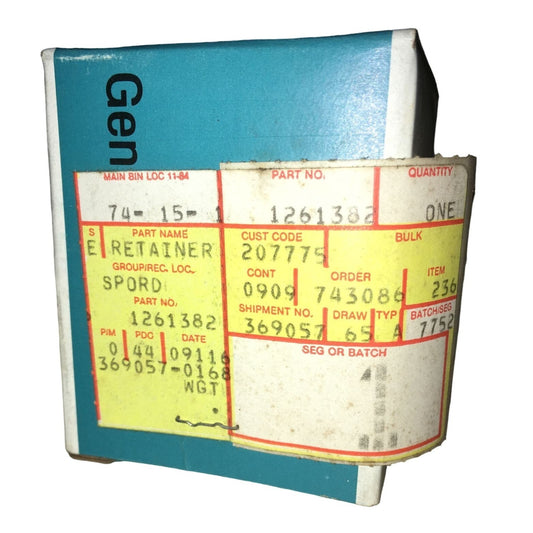 Genuine General Motors part no. 1261382 RETAINER - Discontinued General Motors OEM Part