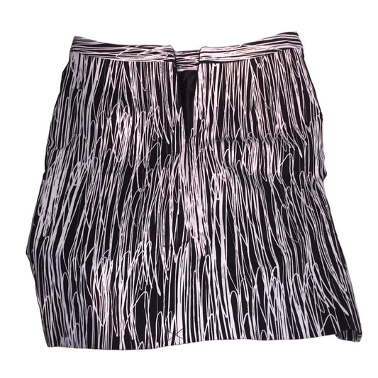 Worthington Women's Short Skirt Black & White Scratchout Pattern - Size 6 - NWT Worthington A+ Stuff