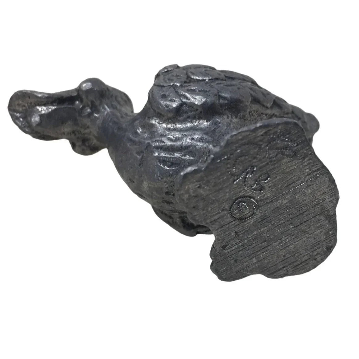 Pewter Duck Figurine - Serious or Crandy Looking Expression A+ Stuff A+ Stuff