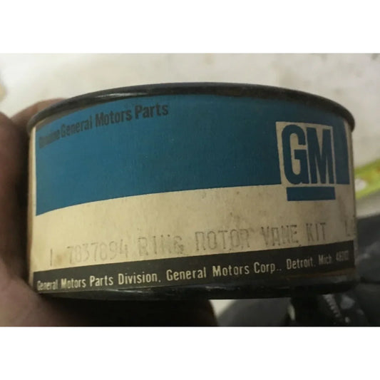 Genuine NOS GM vintage Auto Part no 7837894 - Ring Rotor vane Kit - in Canister - - Discontinued General Motors OEM Part gm A+ Stuff Ring Rotor vane Kit
