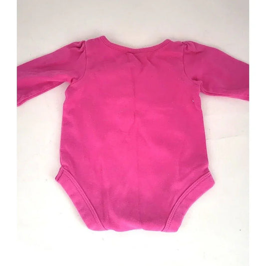 Garanimals Smiling Cat onesie - pink blue (NEWBORN) GARANIMALS A+ Stuff Shirts & Tops