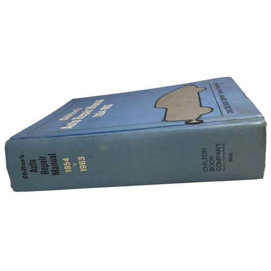 Chilton's Auto Repair Manual 1954-1963 - Vintage mechanics Reference Chiltons A+ Stuff