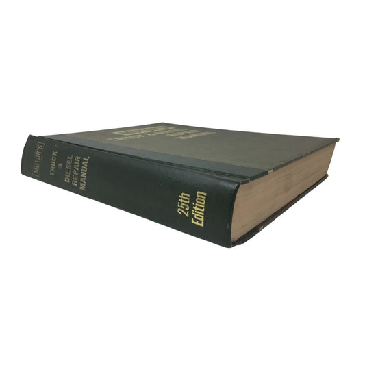 MOTOR'S Truck & Diesel Repair Manual 25th Edition - Auto Mechanic Reference MOTOR'S A+ Stuff