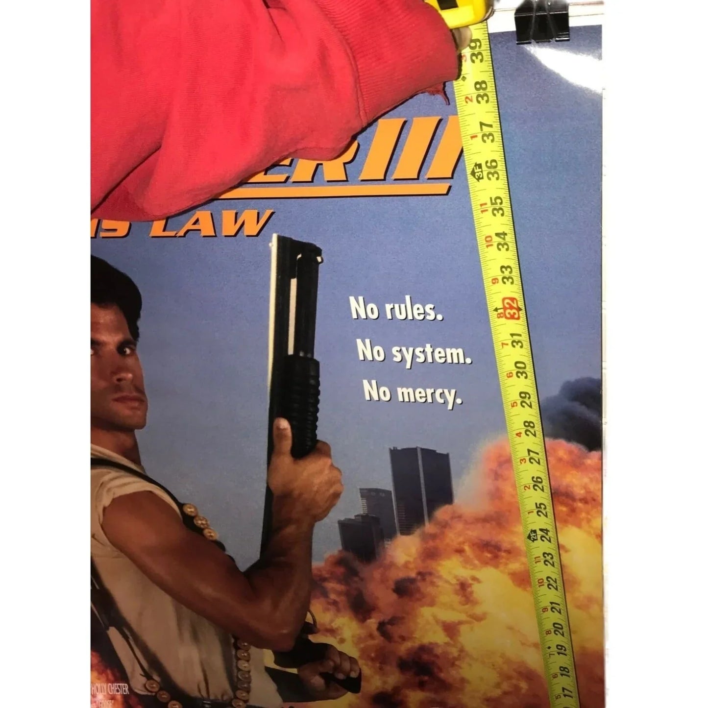 Snake EATer iii ... His Law His Rules - Lorenzo Lamas - 80s action movie poster Original Vintage Movie Poster A+ Stuff A+ Stuff