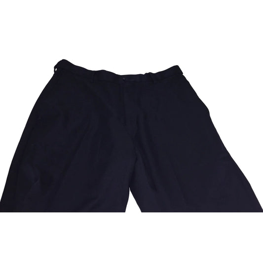 HAGGAR - Men's Navy Blue Dress Pants Size 32x32 HAGGAR A+ Stuff