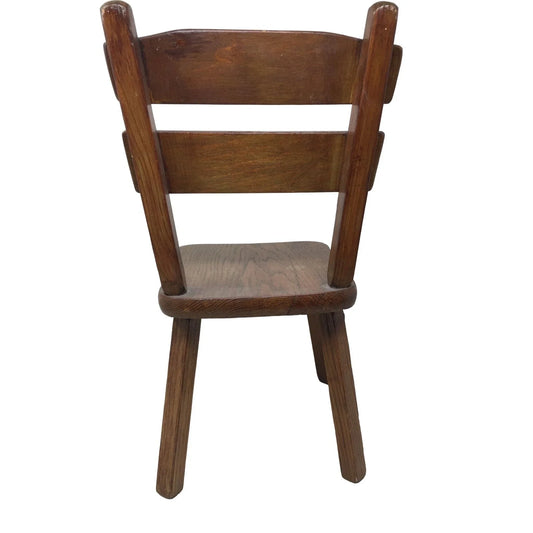 Small Wooden Chair for Kids or Dolls - Approx. 16.5" Tall - Seat is 8" deep A+ Stuff A+ Stuff