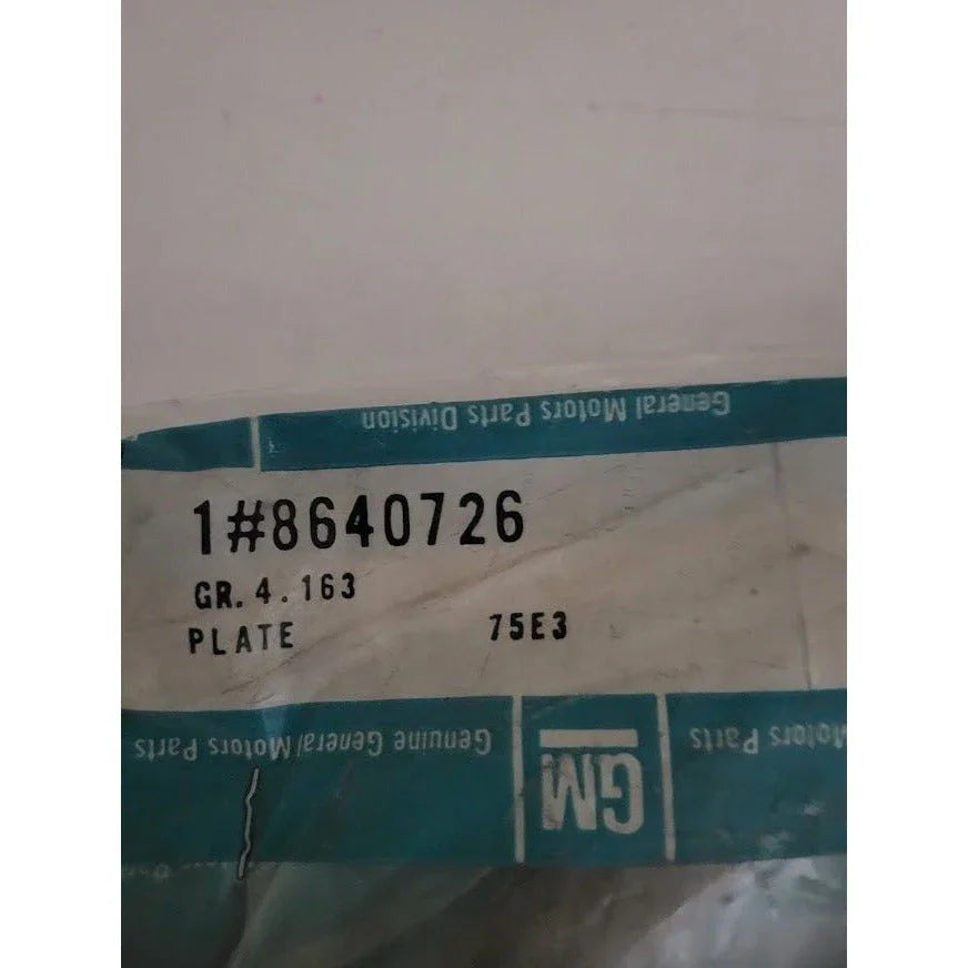 Genuine GM NOS 8640726 gr 4.163 - Plate - Clutch Plate - GM vintage Auto Part GM part no Discontinued General Motors OEM Part - Vintage GM GM A+ Stuff Tools