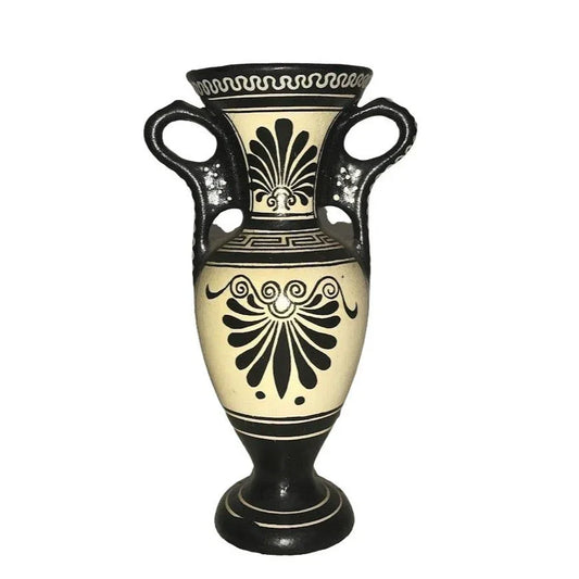 Eyecatching Replica Art Vase No. 238 AMAZONS ARMING HYDRIA by Hypsis - Original created around 500BC. Munich-museum hand-made in Greece hypsis A+ Stuff Vases