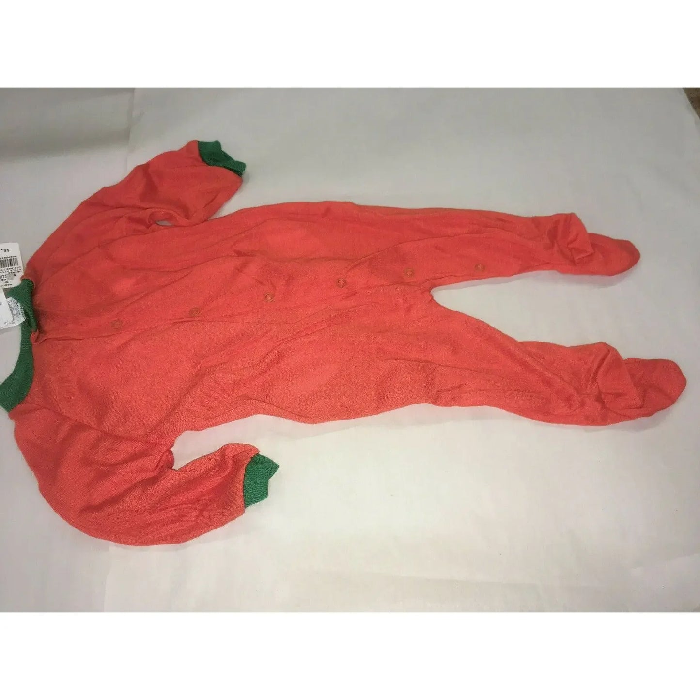 Infant Baby Halloween Sleeper Pumpkin Jack O Lantern 12 Months NWT Lullaby Land