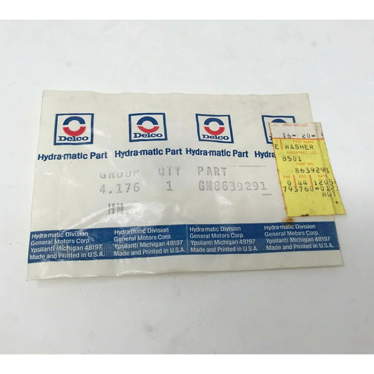 GENUINE GM 8639291 WASHER General Motors OEM PART NOS '82-'85 General Motors A+ Stuff Tools