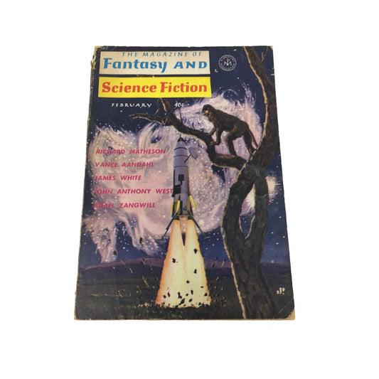 The Magazine of Fantasy and Science Fiction - February 1965 Issue - Vintage Periodical A+ Stuff A+ Stuff