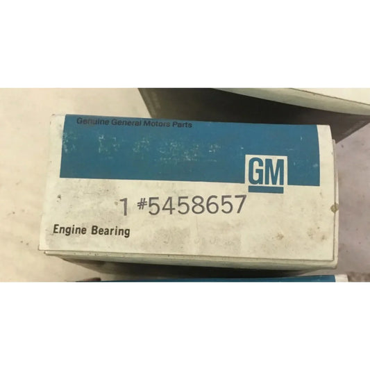 Genuine General Motors ENGINE BEARING Kit Vintage GM Part No 5458657 New Old Stock General Motors A+ Stuff engine bearing kit