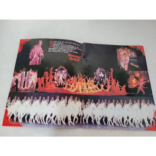 Sigfreid & Roy BEYOND BELIEF An Amazing Spectacle Shot Program - vintage Frontier Hotel & Casino Sigfreid & Roy A+ Stuff Collectibles