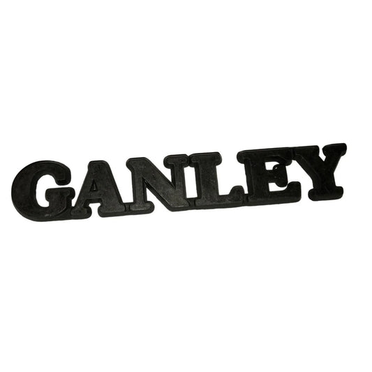 GANLEY Auto Patch or Auto Emblem - Vintage Car Tag ganley A+ Stuff