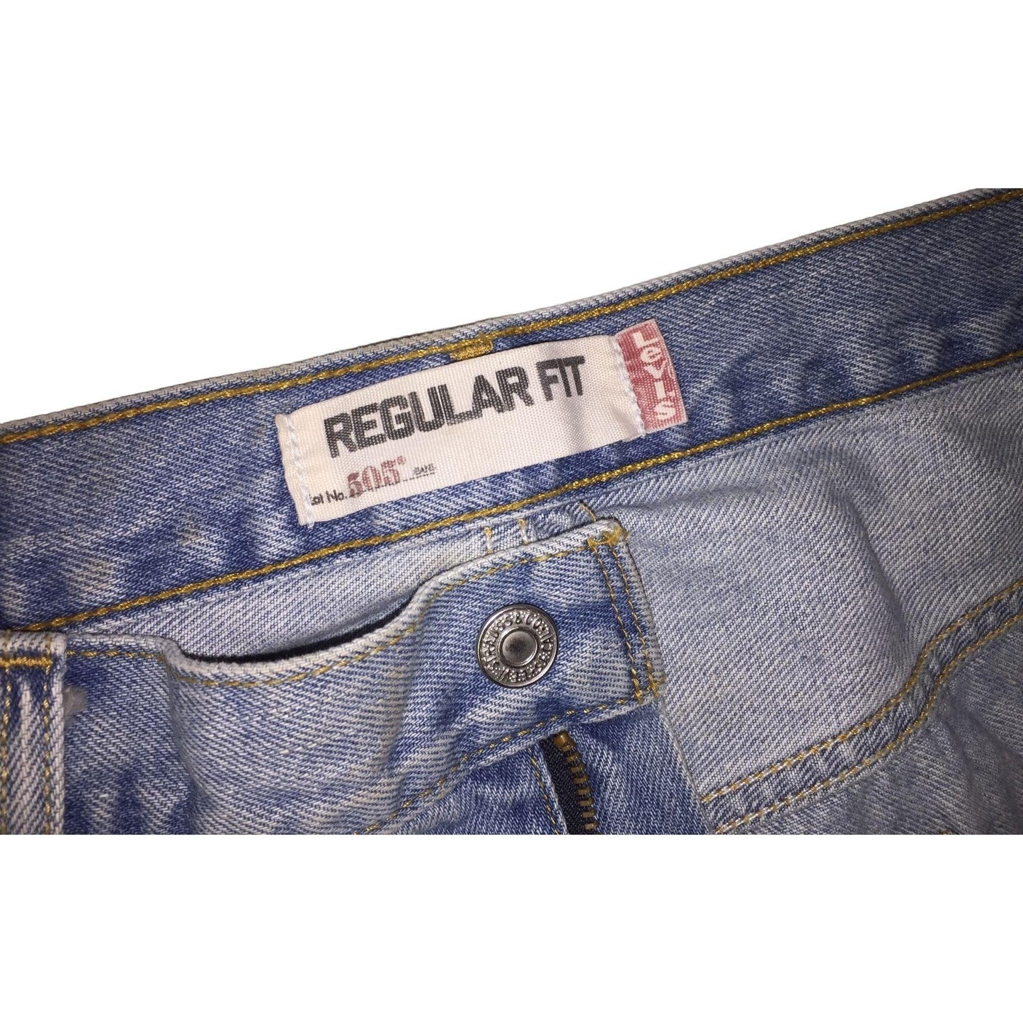 Vintage Blue Jeans - Levi Strauss & Co. Levi 505 jeans 36 x 34 - Regular Fit Leviss A+ Stuff