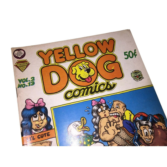 Yellow Dog Comics UndergrounD Comix Vol. 2 No. 13 Li'l Cute, Absorbine Jr. Skutch, THe Daily Duck The Print Mint A+ Stuff