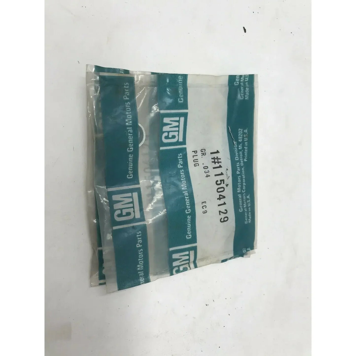 GM Part 11504129 PLUG Cyl & Case/Oil Gallery Hole New Old Stock General Motors, GM, AC Delco