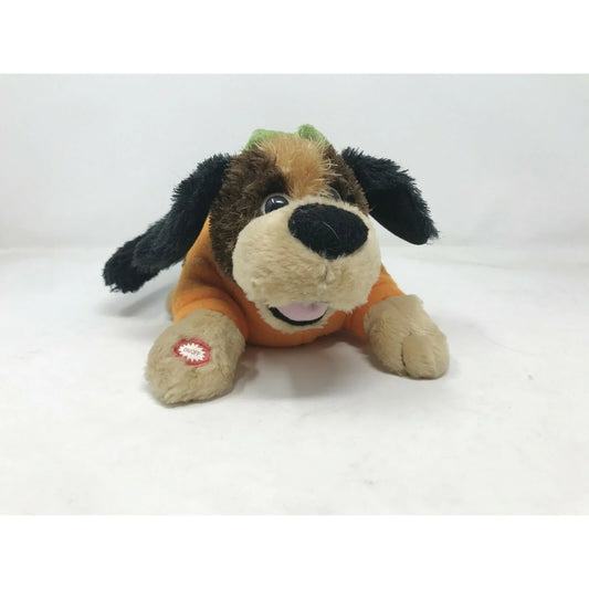 Animated Halloween Puppy Plush, Rolls Over & Barks a Song Unbranded A+ Stuff Stuffed Animals