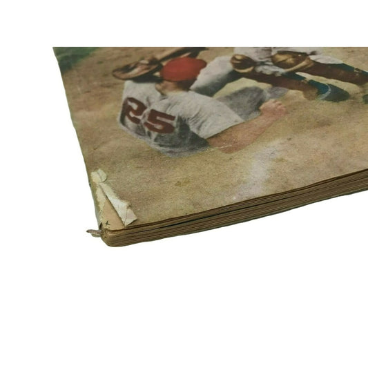 1956 SPORTS REVIEW BASEBALL Yogi Ernie Banks MLB Vtg