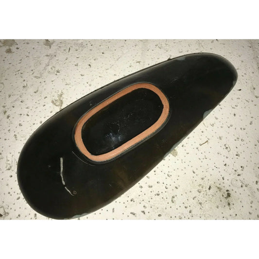 Elongated Art Pottery TRAY Clay w PEACOCK Feather Pattern on Top A+ Stuff A+ Stuff Decorative Trays