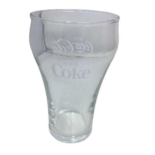 Vintage coca Cola Soda Fountain Style Drinking Glass - ENJOY COKE Coca Cola A+ Stuff