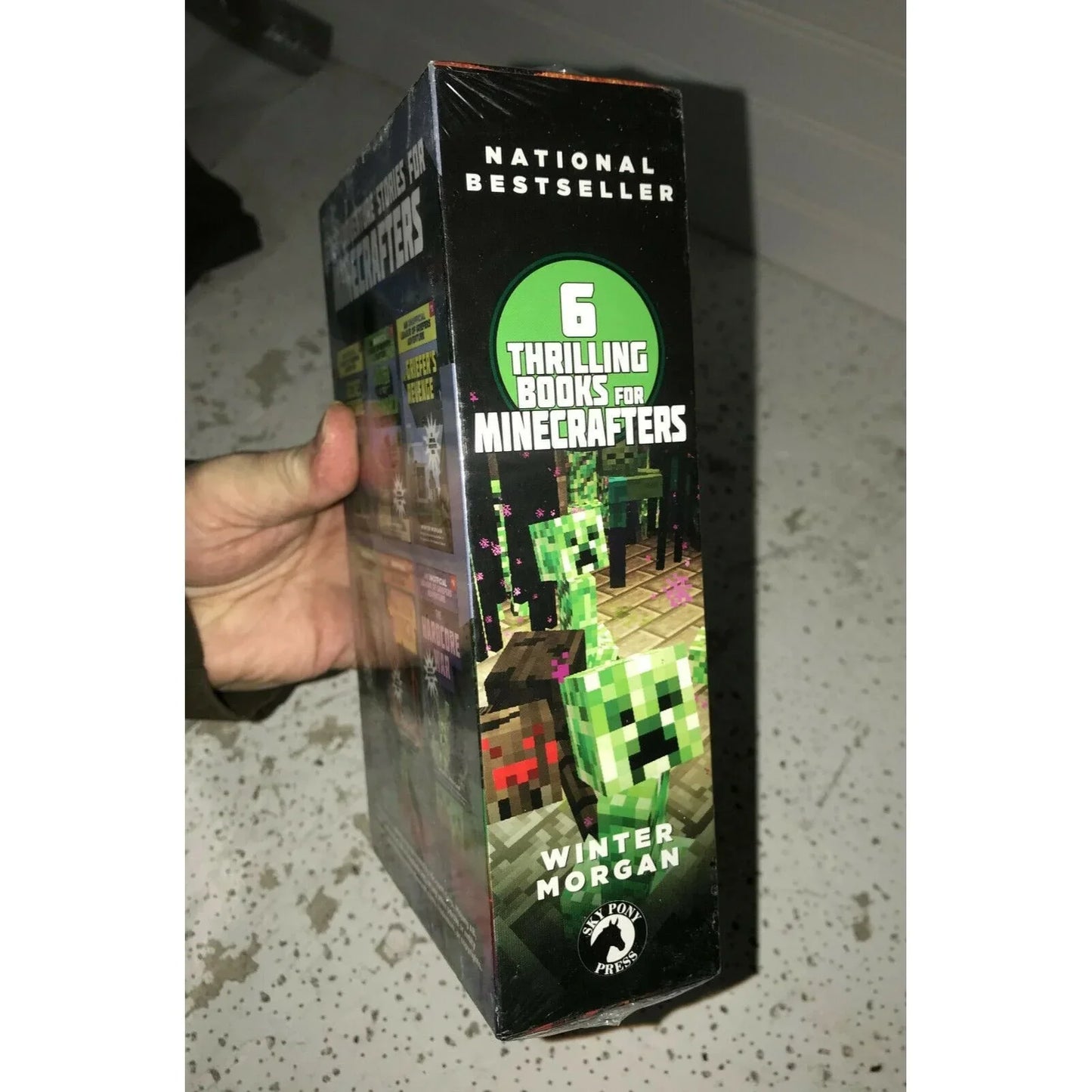 6 THRILLING Stories For MINECRAFTERS Winter Morgan Adventure minecraft A+ Stuff Books