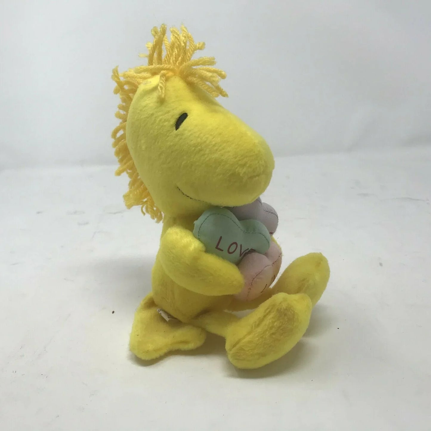 Hallmark Peanuts WOODSTOCK w Valentine Conversation hearts Hallmark A+ Stuff Stuffed Animals