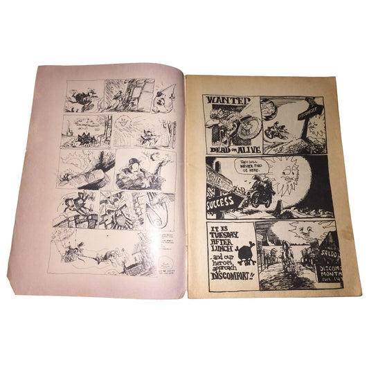 Vintage Dan O'Neill's Comics Vol 1 No 2 December 1947 Comic Book Satire Dan O'Neill's Comics A+ Stuff Books