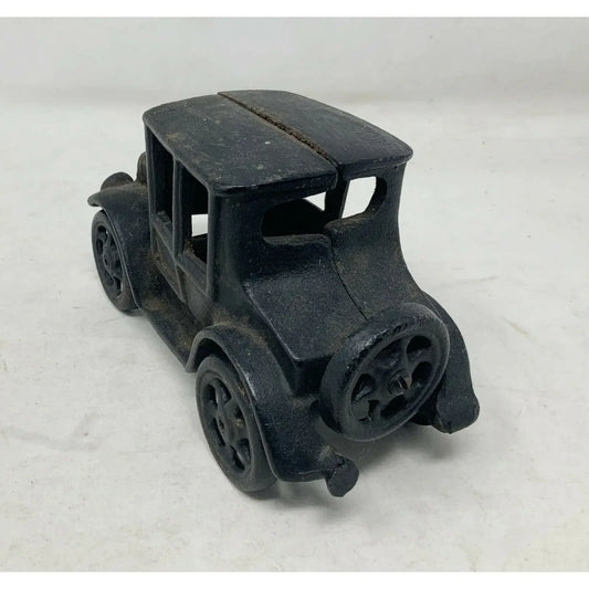 Vintage CAST IRON Model ANTIQUE CAR Metal Car Collectible Unbranded