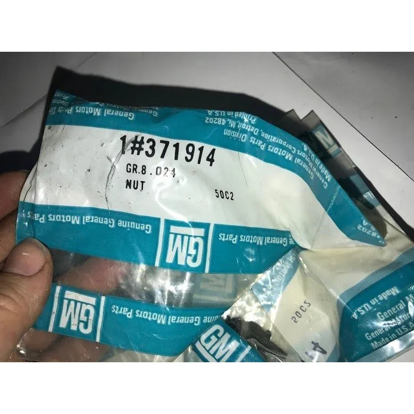 Genuine GM Part - No 371914 -NUT -GR 8.024 -new in package -vintage discontinued General Motors Replacement Auto Part -Auto Part/ free ship! GM A+ Stuff Nuts & Bolts