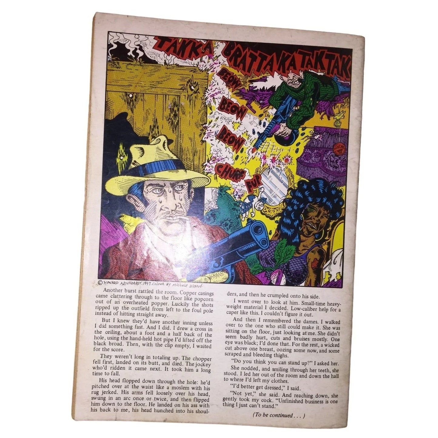 Real PULP COMIC No. 2 Jan. 1973 - The Print Mint - Underground Comix - Vintage Comic Book The Print Mint A+ Stuff