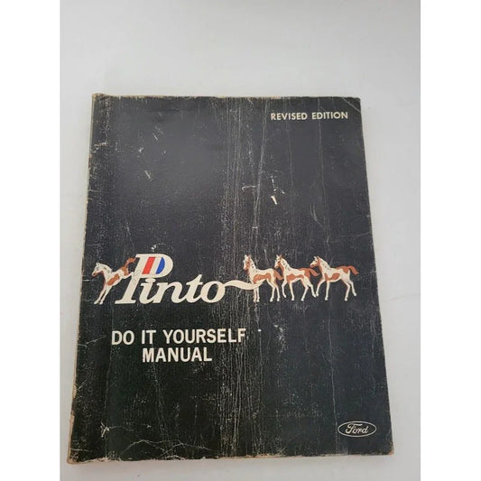 PINTO Do it Yourself Manual - FORD vehicle service manual - some wear (see photos) FORD A+ Stuff Books
