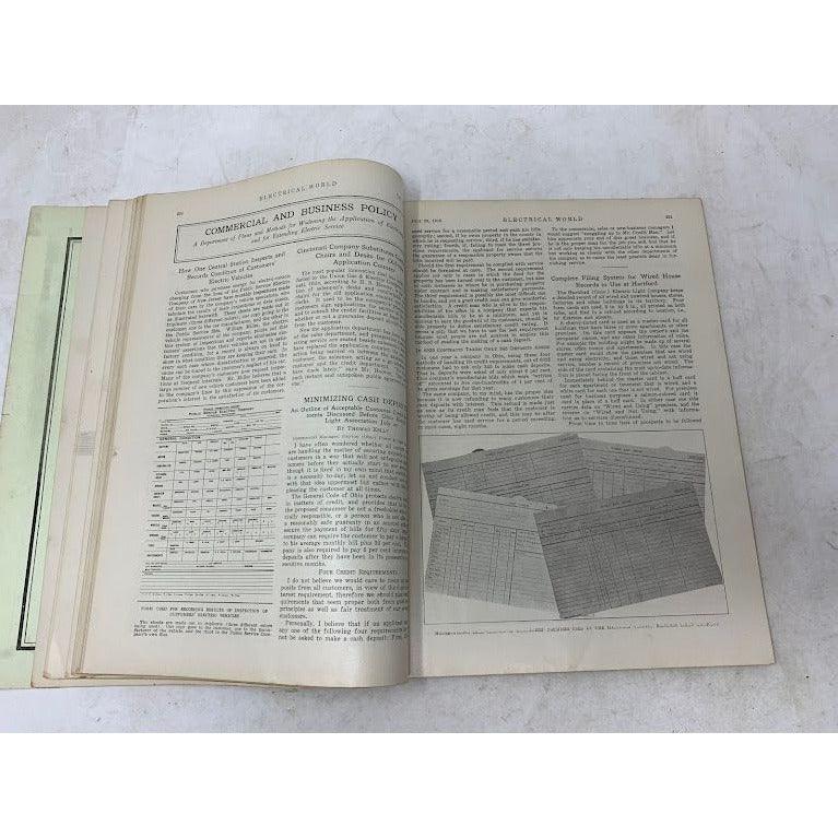 Electrical World Magazine July 29,1916 - Antique magazine Electrical World Magazine A+ Stuff Magazines