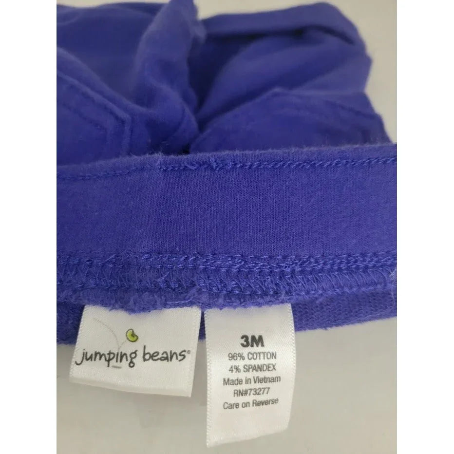 Infant Stretch pants with pockets and zipper look - cute (3m) JUMPING BEANS A+ Stuff Pants