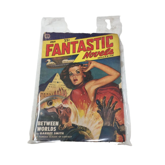 FANTASTIC NOVELS MAGAZINE - 1949 JULY Vol.3, No.2 - VINTAGE PULP - Great Find! Fantastic Novels A+ Stuff Pulp Fiction