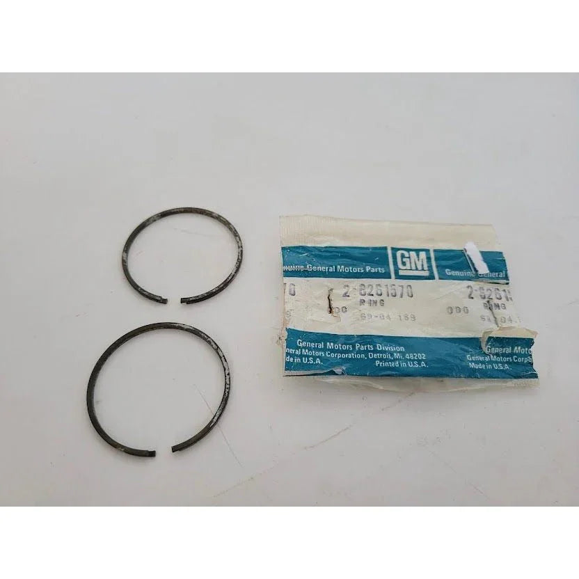 Genuine General Motors part no. 6261570 RING - 2 Rings Included (as shown) vintage discontinued General Motors Replacement Auto Part - NOS GM A+ Stuff Rings