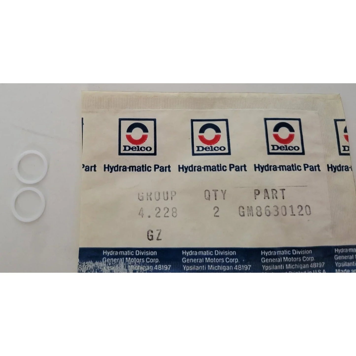 General motors Delco Hydra-matic Part GM8360120 (2 In the bag) gm A+ Stuff