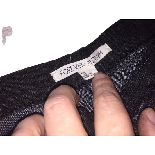 Vintage Forever 21 Black Jeans - Denim Pants - Women's size 30 Forever 21 A+ Stuff