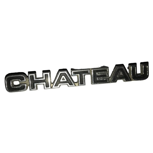 Vintage Chateau Auto Patch Emblem - Chevy Chevelle Type "CHATEAU" - Decal for auto part GM CHEVY CORVETTE A+ Stuff