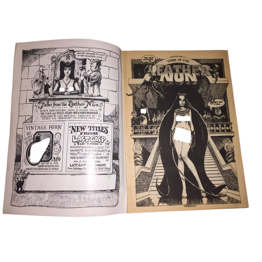 Tales from the Leather Nun No. 1 - Last Gasp Eco Funnies - Dave Sheridan - Jaxon - R Crumb and others Last Gasp A+ Stuff Books