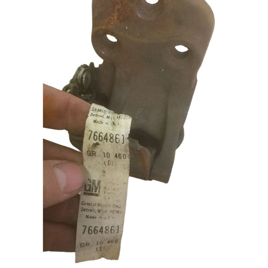 Genuine NOS GM vintage Auto Part no 7664861 - Hinge - rear door lower passenger - (Left Hand) GR 10.460 - Discontinued General Motors OEM GM A+ Stuff hinge