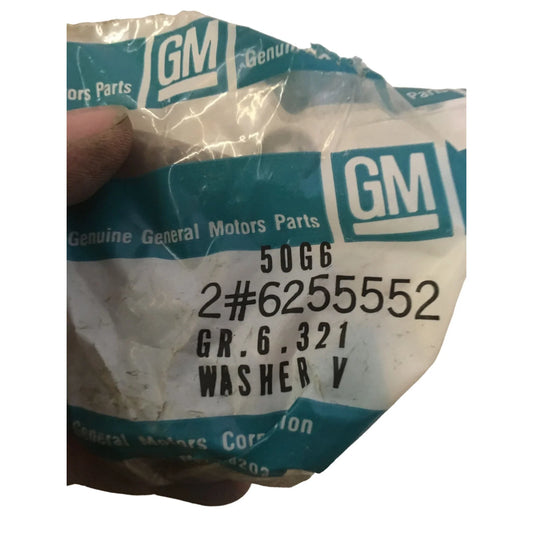 Genuine NOS 625552 gr 6.321- Washer for Steering knuckle Spindle - only 1 on package rest are LOOSE - not in orig package - GM vintage Auto GM A+ Stuff